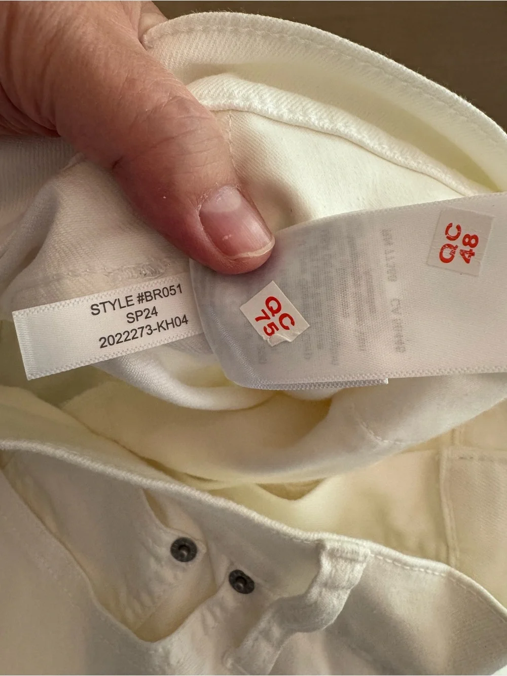 J. Crew White Wide-Leg Jeans